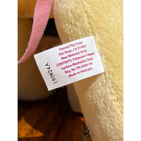 2013 Fluttershy Butterfly Yellow My Little Pony Plush 11" Stuffed Animal Pink - Picture 6 of 8